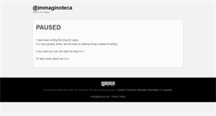 Desktop Screenshot of immaginoteca.com